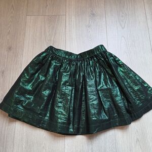 GAP Shiny Green Kids Skirt